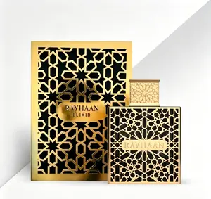 Rayhaan Elixir Eau de Parfum Spray 3.4 Ounce 100ml, Elegant Unisex Perfume, Exquisite Long-Lasting Aroma, Premium Universal Fragrance for Men & Women, Ideal for Daily Wear, Parties and Gifting