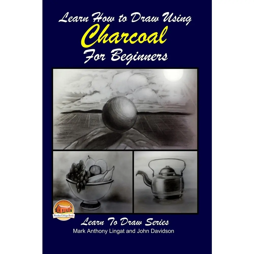 USED Book - Learn How to Draw Using Charcoal for Beginners by Davidson, John (Paperback) - english