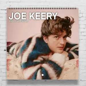 Joe Keery 2026 Calendar, Aesthetic Wall Calendar with Stylish Portraits + Glossy Premium Print, Unisex Gift for Fans, Perfect Home Office Decor & Djo Merch