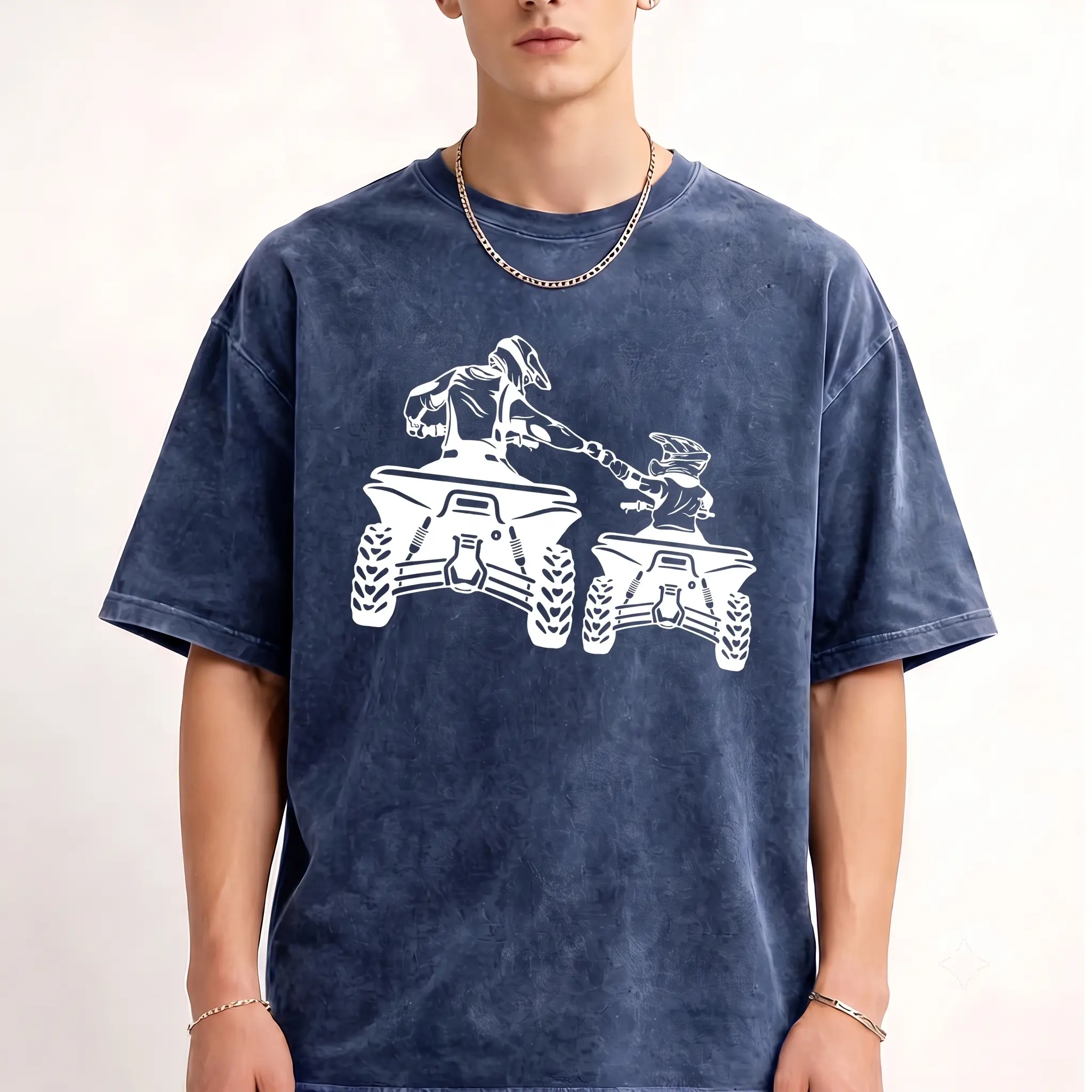 Matching ATV Rider Shirts: Father Son/Daughter Four-Wheeler Tees Tshirt Menswear