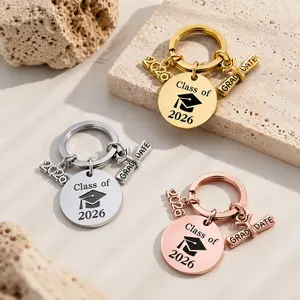 2026 Graduation Keychain, Meaningful Senior Keepsake Keyring, Inspirational Graduation Party Favors, Simple Jewelry Gift for Him & Her Congrats Grad tiktokshopspringglowup
