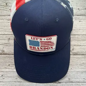 Let’s Go Brandon Tri Colored Acrylic Hat