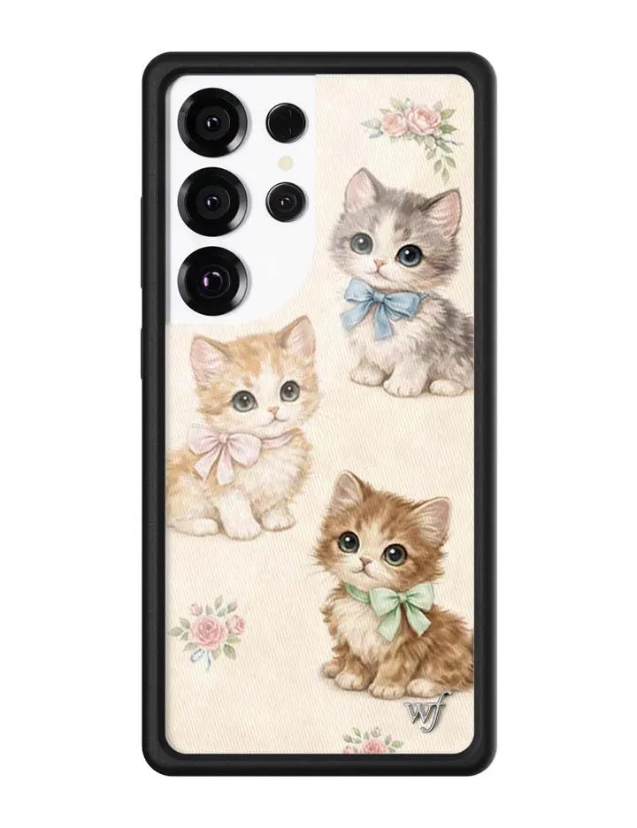 Vintage Kittens Samsung Galaxy Case
