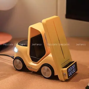 T20--5 in 1 Smart Desktop Wireless Charger & RGB Night Light