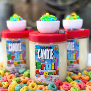 Fruit Cereal Clicker Candle