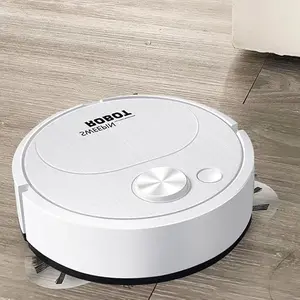 Robot Vacuum and Mop, Vacuum Robot mop Advanced Obstacle Avoidance, Robotic Vacuum Cleaner Robot Slim Robotic Vacuum CleanerDesign, Ideal for Pet Hair, Hard Floor - White