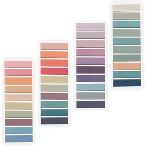 Tabs 800 count Sticky Index Tabs Page Markers,Writable and Transparent Sticky Notes Page Tabs Book Markers Label Stickers Index Tabs for Page Marking Classify File (800 pcs Book tabs)