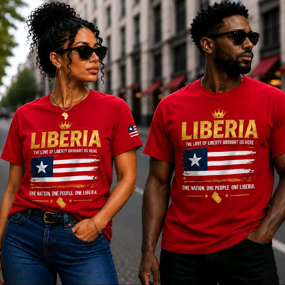 One Nation One People Liberia Tee One Nation One People Liberia Tee