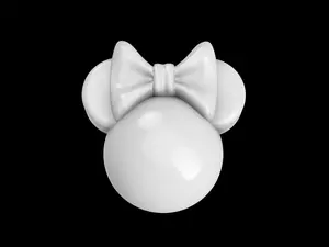 Mouse Ears Bow Mold