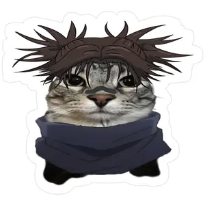 Anime Kaisen Character Cats Choso Sticker