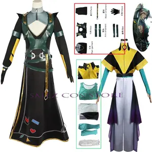 Heartsteel Yone Cosplay Anime The Unforgotten Yone Costume Uniform LOL Ezreal Cos Clothing Prop Party Outfit for Women Men