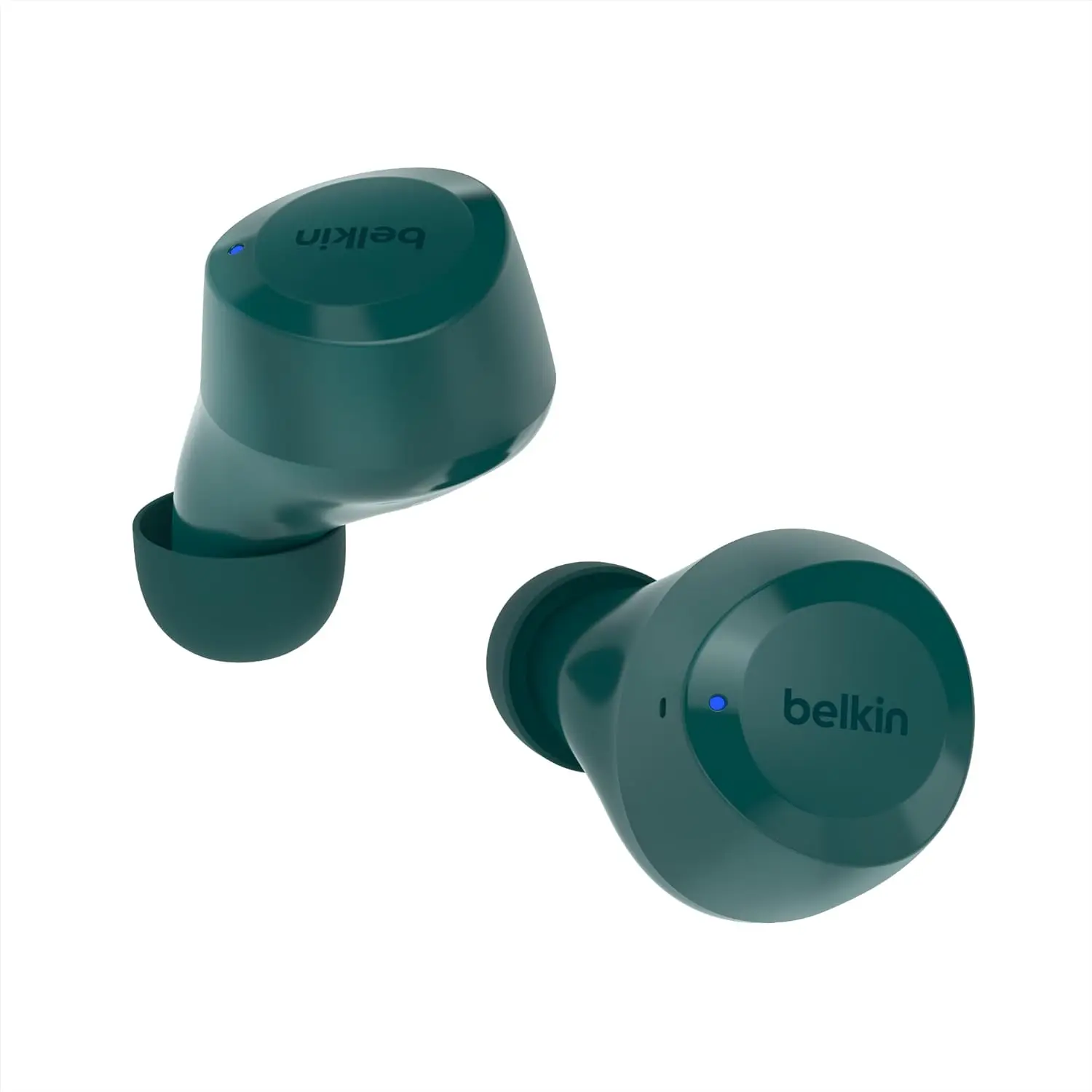 Belkin SoundForm Bolt True Wireless In-Ear Bluetooth Earbuds - IPX4 Sweat Resistant, 28H Playtime, USB-C & Qi Wireless Charging Case, Mono Mode, Ideal for Gym, Commute