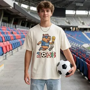 Funny Goose Soccer Shirt 2026 – USA Canada Mexico Football Fan Tee, World Cup Style Graphic T-Shirt, Game Day Outfit, Unisex Sports Apparel Gift