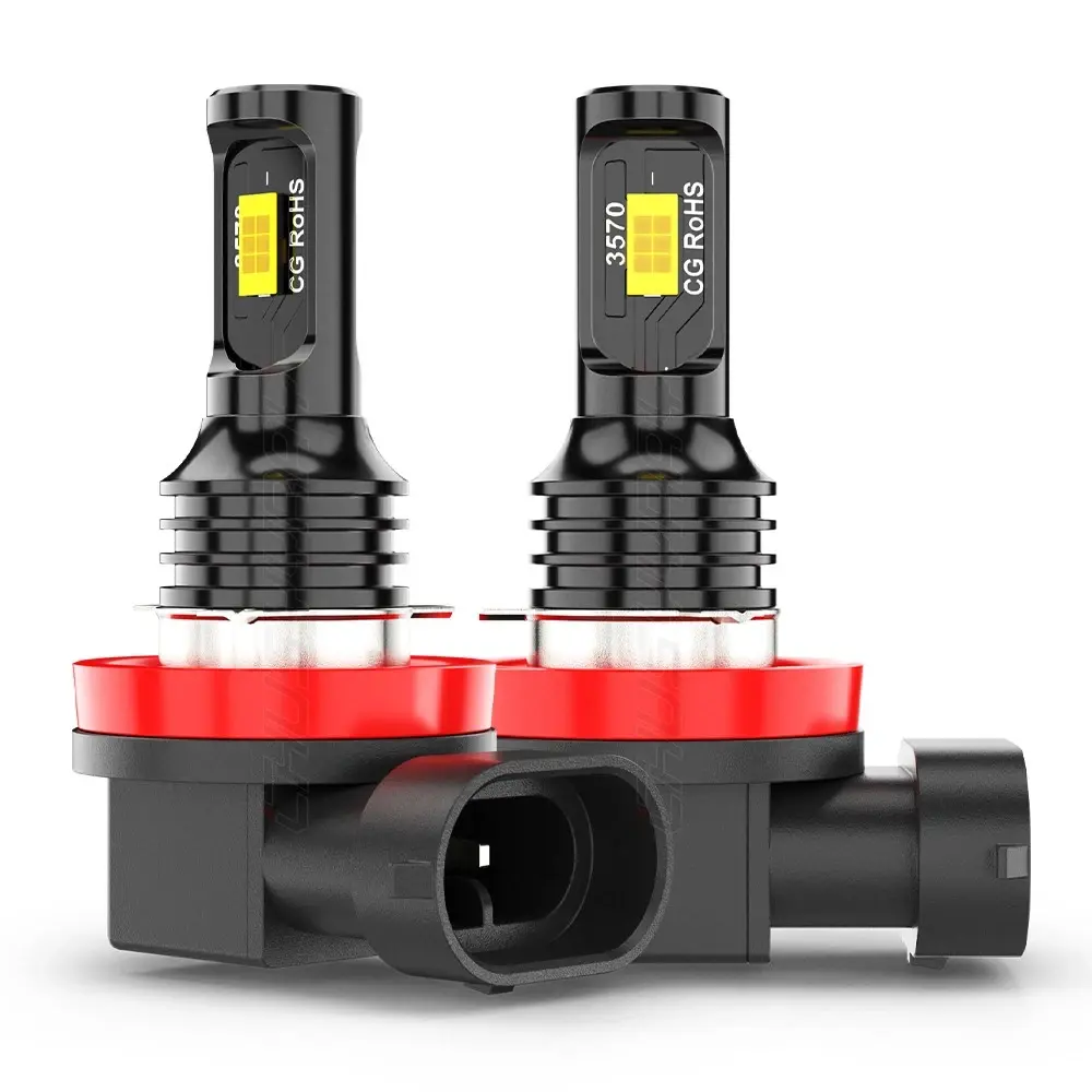 For Toyota Tundra 2007 2008 2009 2010 2011 2012 2013 2x H11 LED Headlight Low Beam Bulbs 6000K White Led Headlamp