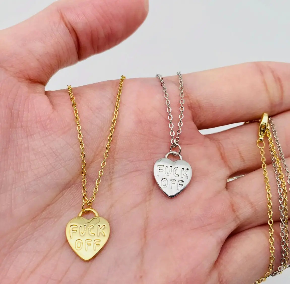 Fuck Off Necklace Fuck Off Necklace