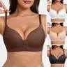 FeelinGirl Wireless Bras Comfortable Unlined Push Up Bra Full Lift Bralette Seamless T-shirt Bras Underwire newarrivals#SohoChic