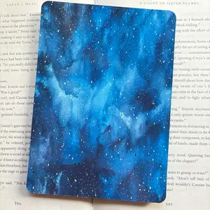 Fantasy Night Sky Kindle Insert, Card Stock Insert for Kindle, Bookish Merch, Kindle Accessories Device Smartphone Tablet Covers Cases clear acotar book lover gift