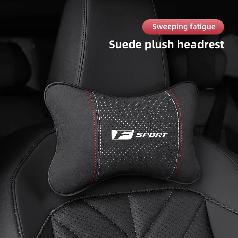 Car Headrest Neck Support Seat Lumbar Cushion Neck Pillow For Lexus GS IS LS500h ES260 ES300h RX350h NX260 UX260 LM LC RZ450e TX RC CT200h GX550 LX600 LX570 NX350 HS250 Autos Car Accessories Automotive
