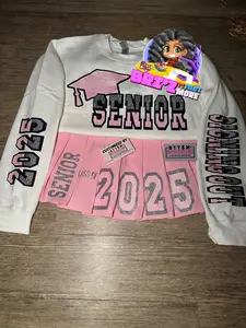 Senior Outfit Skirt and Sweatshirt Size Medium