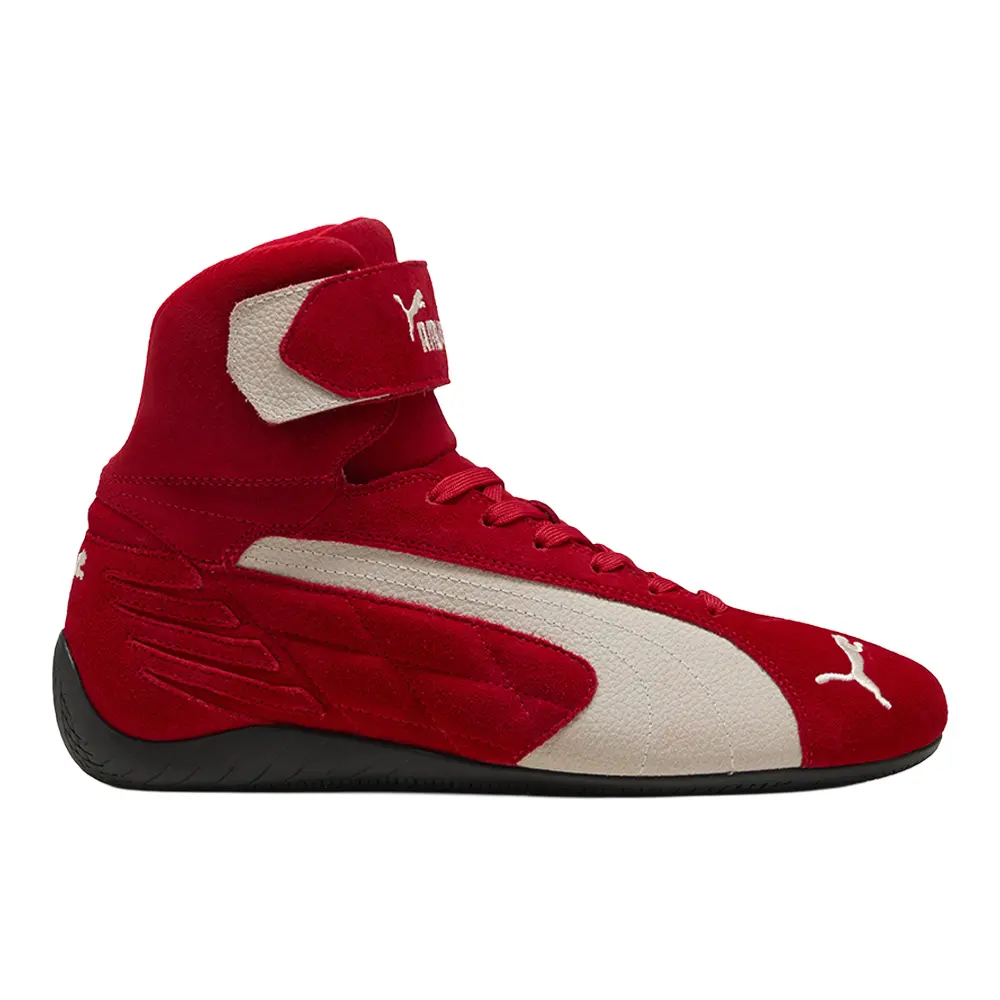 PUMA Mens Speedcat Mid Lace Up Sneakers Shoes Casual - Red