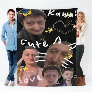 Daniel Larson Fun Patterned Flannel Blanket Soft Skin Friendly Warm Comfortable For Home Sofa Bed Outdoor Camping Home Decor Perfect Gift For Family Friends Christmas Birthday Mothers Day Gift Halloween Christmas Gift