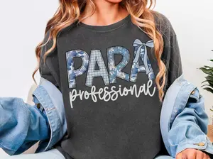 Paraprofessional Shirt  Cute Para Shirt Para Team Shirts Teacher Aide Special Education Shirt Back to School Para Gifts