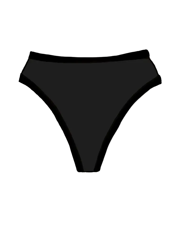 Thunder Thong Plain Black