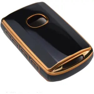 Gloss Smart Remote Key Fob Case Cover Protector for Mazda 3 6 CX-5 CX-9 CX-30 CX-50 CX-70 CX-90 MX-5 Miata CX-30 CX-50 CX-70 MX-5