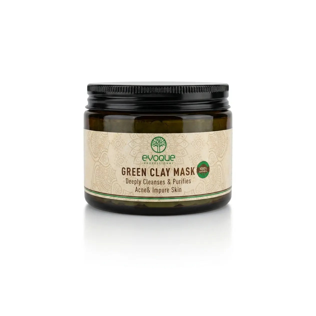 Green Clay Face Mask - Deep Cleansing & Purifying for Acne-Prone Skin