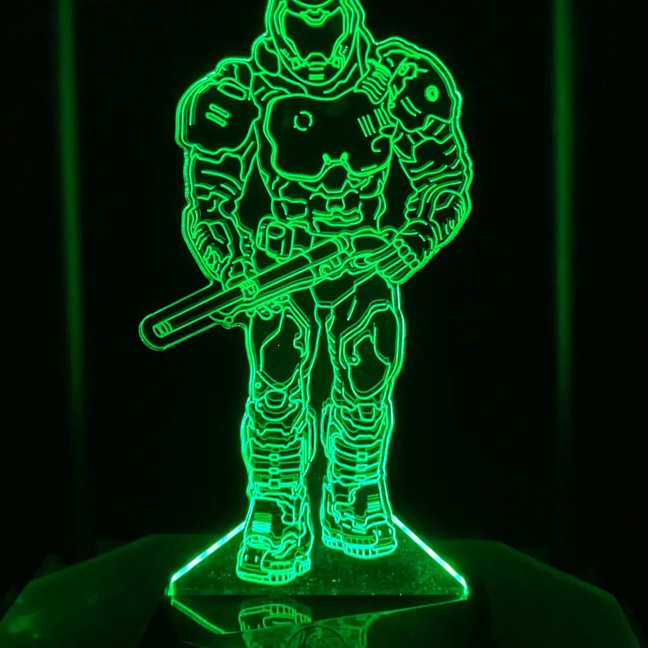 Doom guy nightlight