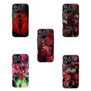 Alastor Hazbin Hotel Phone Case – Dark Red Demon Aesthetic for iPhone