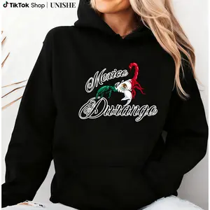 Durango Mexico Flag Hoodie Unisex – Long Sleeve with Inside Scorpion Print