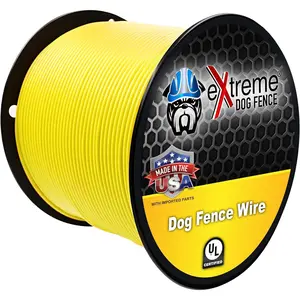 1000 Feet Heavy Duty Direct Ground Burial Perimeter Wire for Any Wired Underground Electric Dog Fence