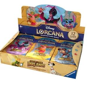 Lorcana TCG: Into The Inklands Booster Pack 24 Packs with 12 Trading Cards Each