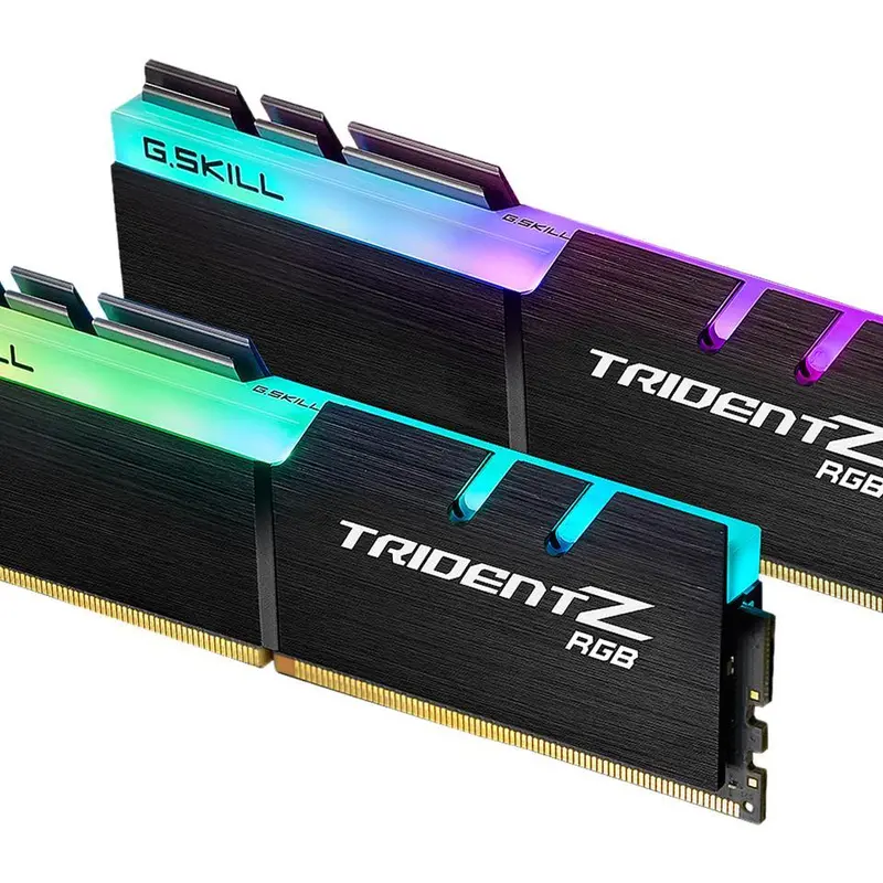 G.SKILL TridentZ RGB Series 32GB (2 x 16GB) 288-Pin PC RAM DDR4 3600 (PC4 28800) Desktop Memory Model F4-3600C18D-32GTZR