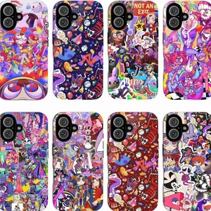 The Amazing Digital Circus Phone Case, Pomni Cartoon Compatible with iPhone 11, 12, 13, 14, 15, 16, 17 & Samsung Galaxy – check our available sizes