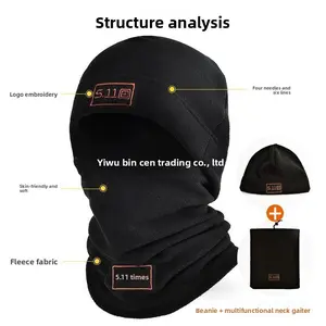 Tactical Balaclava Mask - Full-Face Coverage, Windproof & Breathable for Outdoor Activities