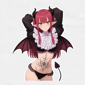 Marin Kitagawa Full Body Japanese Tattoo Anime Sticker  My Dress-Up Darling Waifu Waterproof Vinyl Decal  Sexy Dragon Irezumi Anime Girl