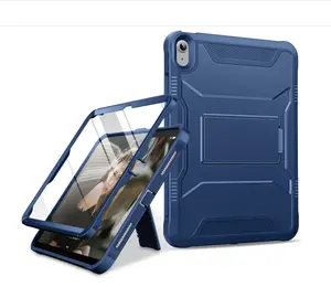 Case for iPad (A16) 11th Generation 11-Inch 2025, iPad 10th Generation 10.9-Inch 2022, Durable Shockproof Full Body Protective Cover with Built-in Screen Protector, Navy Blue
