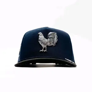 Gorra El Gallo Navy/Silver
