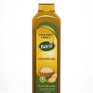 Bara Sesame Oil - Pack of 3 (500ml Each) | 100% Natural Cold Pressed | Pure & High Quality | Your First Choice Flavor Healthy