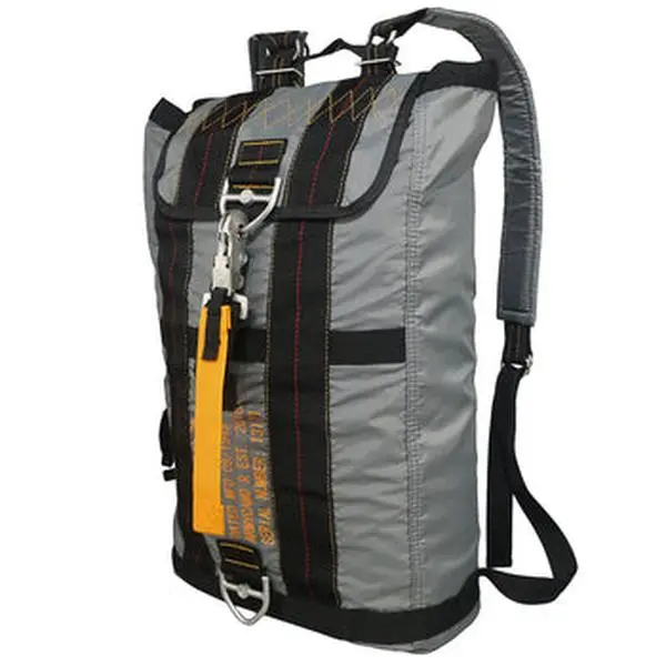 Military Tactical Backpack with Parachute Buckles - Hook & Loop Nylon Rucksack for Outdoor & Flight