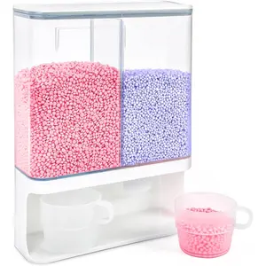 Laundry Beads Dispenser -Laundry Detergent Dispenser, Easy Access to Scented Beads, Laundry Room Organization Suitable for Laundry Beads , Laundry Powder, Rice (BPA Free )