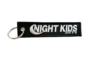 JDM Jet Tag Embroidered Keychain - Night Kids