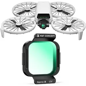 K&F CONCEPT UV Filter for DJI Flip, MCUV Protection Filter, 28 Layer Multi-Coated HD Optical Glass UV Filter, Drone Camera Lens Accessories