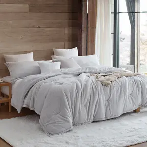 Coma Inducer Oversized Plush Comforter - Touchy Feely - Natural Cloud