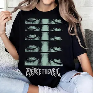 pierce the veil band music unisex retro t-shirt