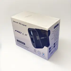 Brand New Shot Scope Pro LX Golf Laser Rangefinder Slope Technology Optics Grey