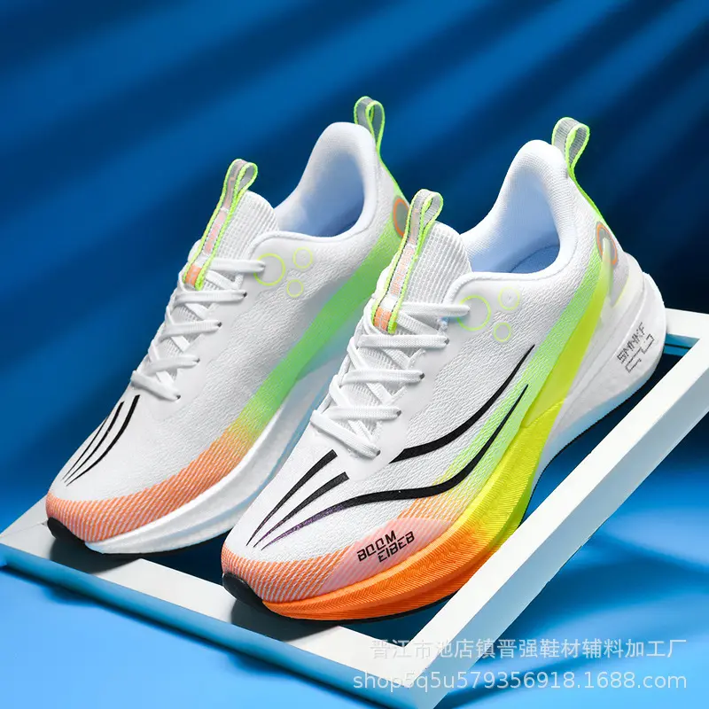 Parent - Child Pink - Blue Gradient Racing Running Shoes, Tech Sports Style, Breathable Mesh Material, Lightweight & Responsive, Comfortable on Feet, Ideal for Parent - Child Running Training & Daily Sports Parent - Child Pink - Blue Gradient Racing Running Shoes, Tech Sports Style, Breathable Mesh Material, Lightweight & Responsive, Comfortable on Feet, Ideal for Parent - Child Running Training & Daily Sports