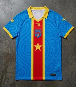 RD Congo Soccer Jersey, DR Congo Football Supporter Shirt, African Soccer Fan Apparel